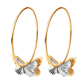 Золотые серьги Красносельский ювелир С1796 С1796 фото