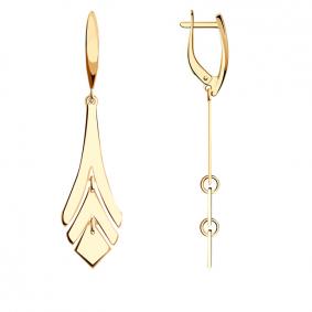 Золотые серьги Красносельский ювелир С2224 С2224 фото