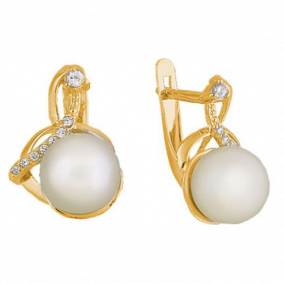 Золотые серьги Красносельский ювелир С2652 С2652 фото