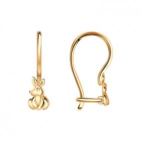 Золотые серьги Красносельский ювелир С2666 С2666 фото