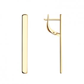 Золотые серьги Красносельский ювелир С3201 С3201 фото