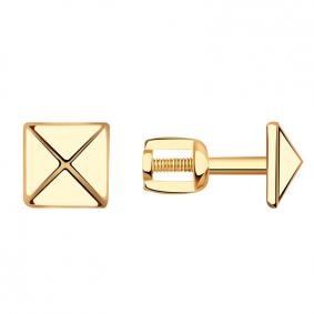 Золотые серьги Красносельский ювелир С3221 С3221 фото