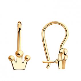 Золотые серьги Красносельский ювелир С3222 С3222 фото