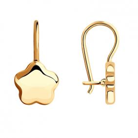 Золотые серьги Красносельский ювелир С3380 С3380 фото