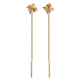 Золотые серьги Александра С349ск С349ск фото