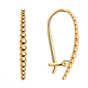 Золотые серьги Красносельский ювелир С3509 С3509 фото