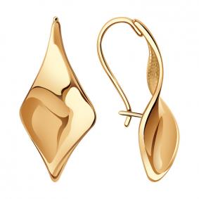 Золотые серьги Красносельский ювелир С3510 С3510 фото