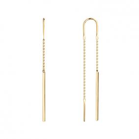 Золотые серьги Красносельский ювелир С3520 С3520 фото