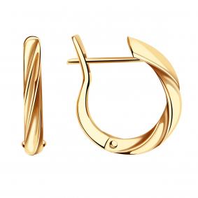 Золотые серьги Красносельский ювелир С3574 С3574 фото