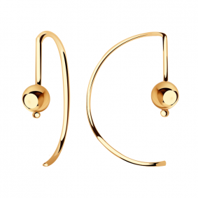 Золотые серьги Красносельский ювелир С3617 С3617 фото