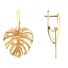 Золотые серьги Красносельский ювелир С3681 С3681 фото