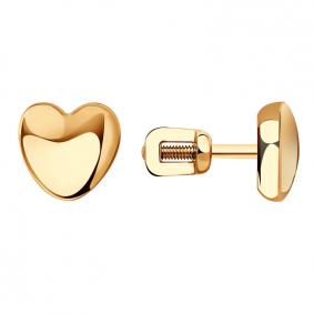 Золотые серьги Красносельский ювелир С3758 С3758 фото