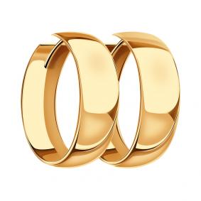 Золотые серьги Красносельский ювелир С3802 С3802 фото