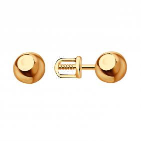 Золотые серьги Красносельский ювелир С3803 С3803 фото