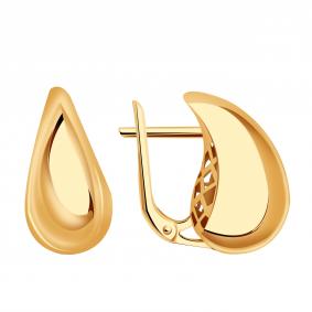 Золотые серьги Александра с708ск с708ск фото