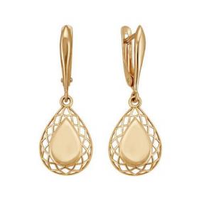 Золотые серьги Красносельский ювелир Сд2866 Сд2866 фото