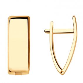 Золотые серьги Красносельский ювелир Сд3286 Сд3286 фото