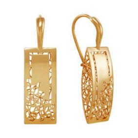 Золотые серьги Красносельский ювелир Сд3424 Сд3424 фото