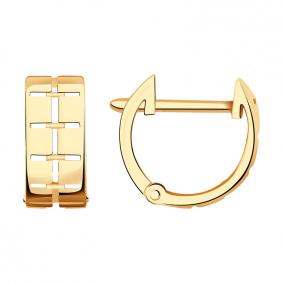 Золотые серьги Красносельский ювелир Сд3473 Сд3473 фото