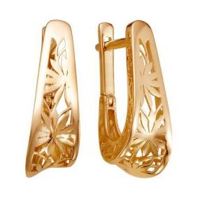 Золотые серьги Красносельский ювелир Сд3519 Сд3519 фото