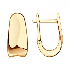 Золотые серьги Красносельский ювелир Сд3539 Сд3539 фото