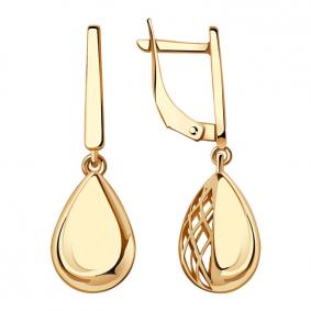 Золотые серьги Красносельский ювелир Сд3626 Сд3626 фото