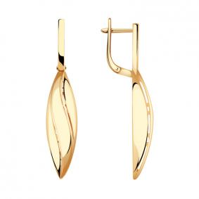 Золотые серьги Красносельский ювелир Сд3641 Сд3641 фото