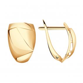 Золотые серьги Красносельский ювелир Сд3711 Сд3711 фото