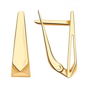 Золотые серьги Красносельский ювелир Сд3738 Сд3738 фото