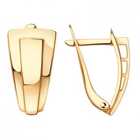 Золотые серьги Красносельский ювелир Сд3745 Сд3745 фото