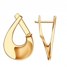 Золотые серьги Красносельский ювелир Сд3753 Сд3753 фото