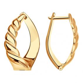 Золотые серьги Красносельский ювелир Сд3817 Сд3817 фото