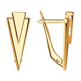 Золотые серьги Красносельский ювелир Сд3819 Сд3819 фото