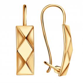 Золотые серьги Красносельский ювелир Сд3853 Сд3853 фото