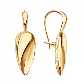 Золотые серьги Красносельский ювелир Сд3857 Сд3857 фото