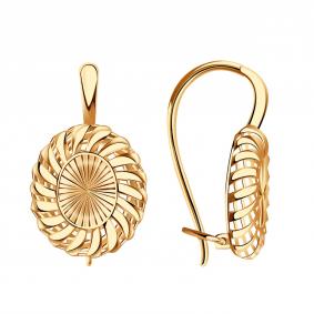 Золотые серьги Красносельский ювелир Сд3861 Сд3861 фото