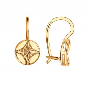 Золотые серьги Красносельский ювелир Сд3899 Сд3899 фото