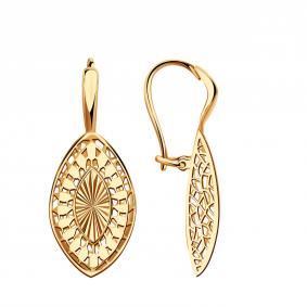 Золотые серьги Красносельский ювелир Сд3918 Сд3918 фото