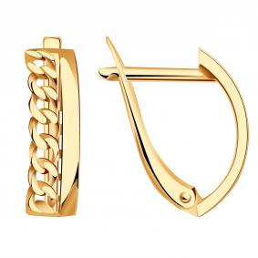 Золотые серьги Красносельский ювелир Сд3936 Сд3936 фото