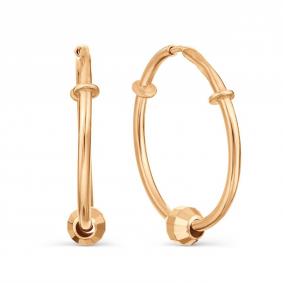 Золотые серьги Karatov Т100022320 Т100022320 фото