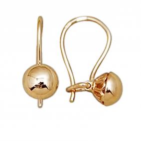 Золотые серьги Karatov Т10002464 Т10002464 фото