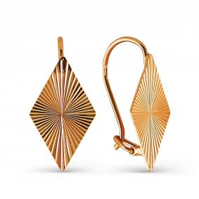 Золотые серьги Karatov Т100024783 Т100024783 фото