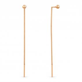 Золотые серьги Karatov Т100029424 Т100029424 фото