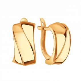 Золотые серьги Karatov Т10002В499 Т10002В499 фото
