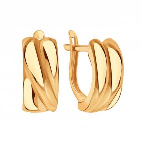 Золотые серьги Karatov Т10002В500 Т10002В500 фото