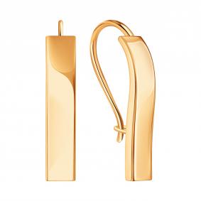 Золотые серьги Karatov Т10002Г245 Т10002Г245 фото