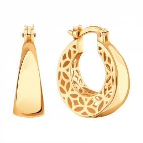 Золотые серьги Karatov Т10002Г260 Т10002Г260 фото