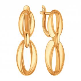 Золотые серьги Karatov Т10002Г311 Т10002Г311 фото