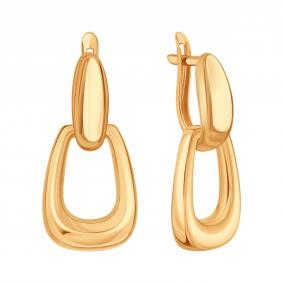 Золотые серьги Karatov Т10002Г315 Т10002Г315 фото