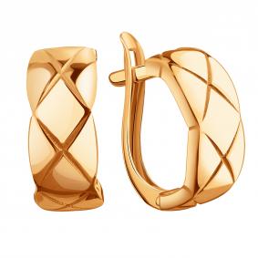 Золотые серьги Karatov Т10002Г318 Т10002Г318 фото